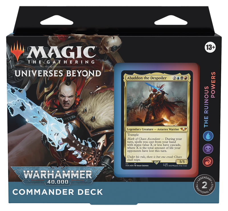 40K Commander Deck - The Ruinous Powers