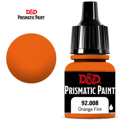 Orange Fire D&D Prismatic Paint