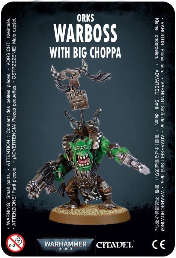 Ork Warboss with Big Choppa