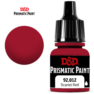Scarlet Red D&D Prismatic Paint