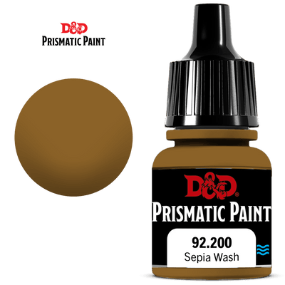 Sepia Wash D&D Prismatic Paint