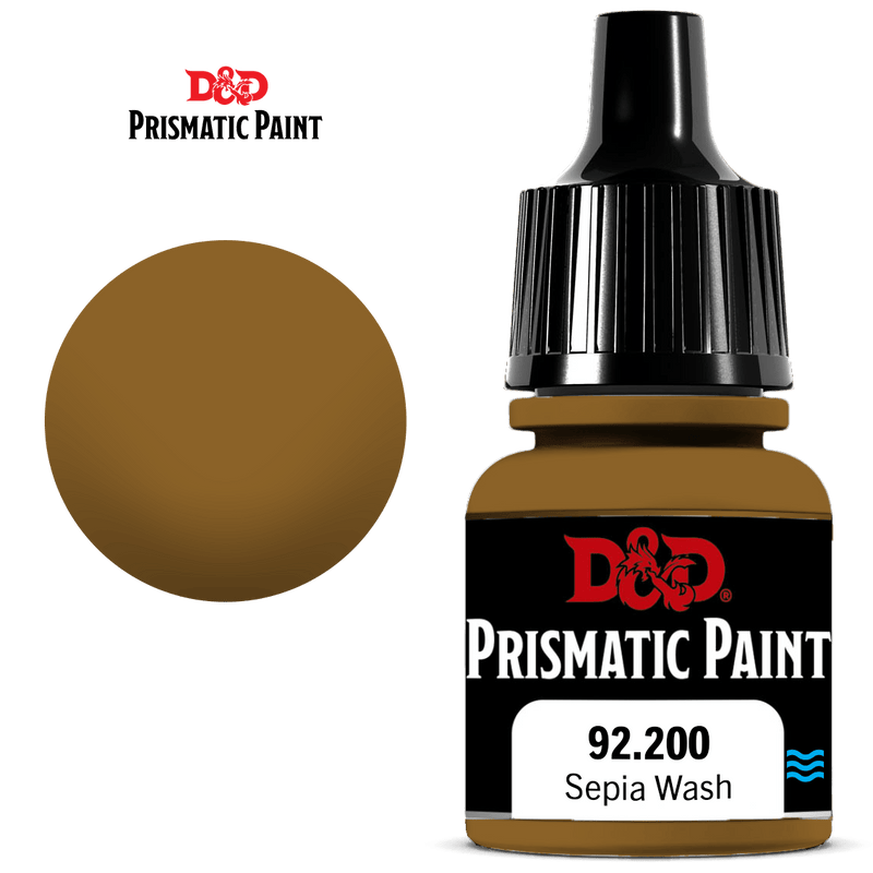 Sepia Wash D&D Prismatic Paint