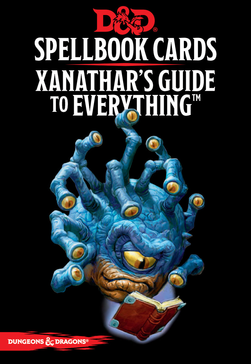 Spellbook Cards: Xanathar’s Guide to Everything