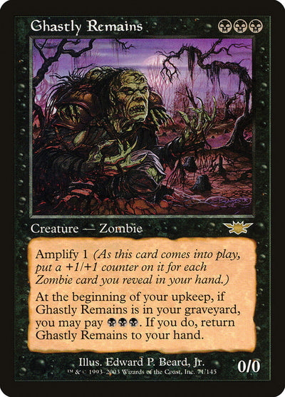 Ghastly Remains (71) (LGN)
