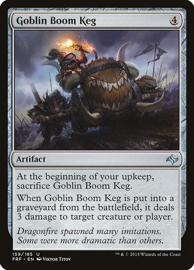 Goblin Boom Keg (159) (FRF)