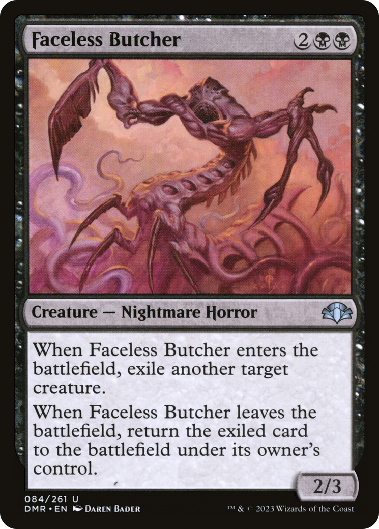 Faceless Butcher (84) (DMR)