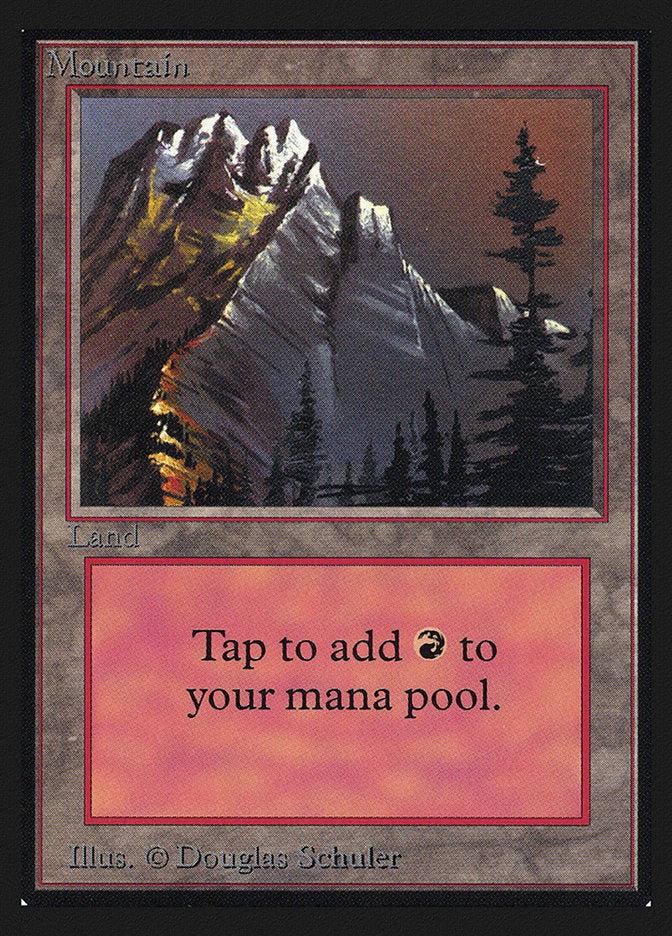 Mountain (Snow Top / Highest Point on Left) [International Collectors' Edition]