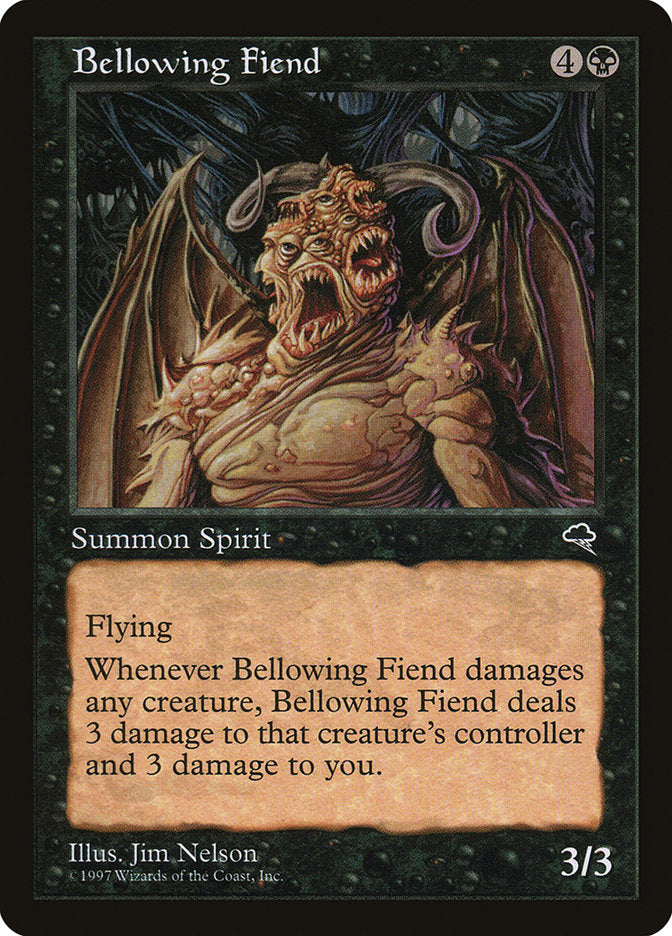 Bellowing Fiend (108) (TMP)