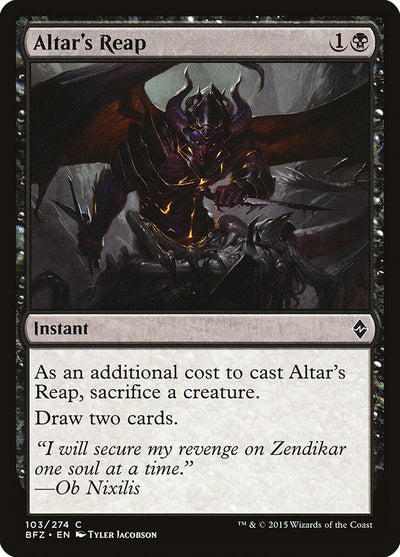 Altar's Reap (103) (BFZ)