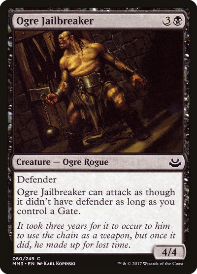 Ogre Jailbreaker (80) (MM3)