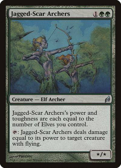 Jagged-Scar Archers (222) (LRW)