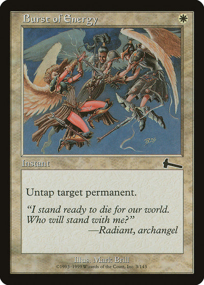 Burst of Energy (3) (ULG)