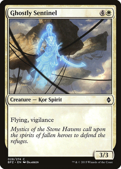 Ghostly Sentinel (28) (BFZ)
