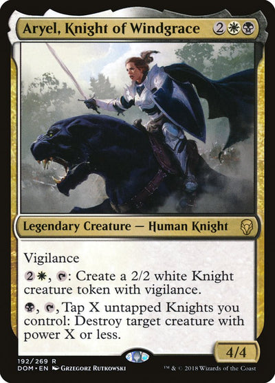 Aryel, Knight of Windgrace (192) (DOM)