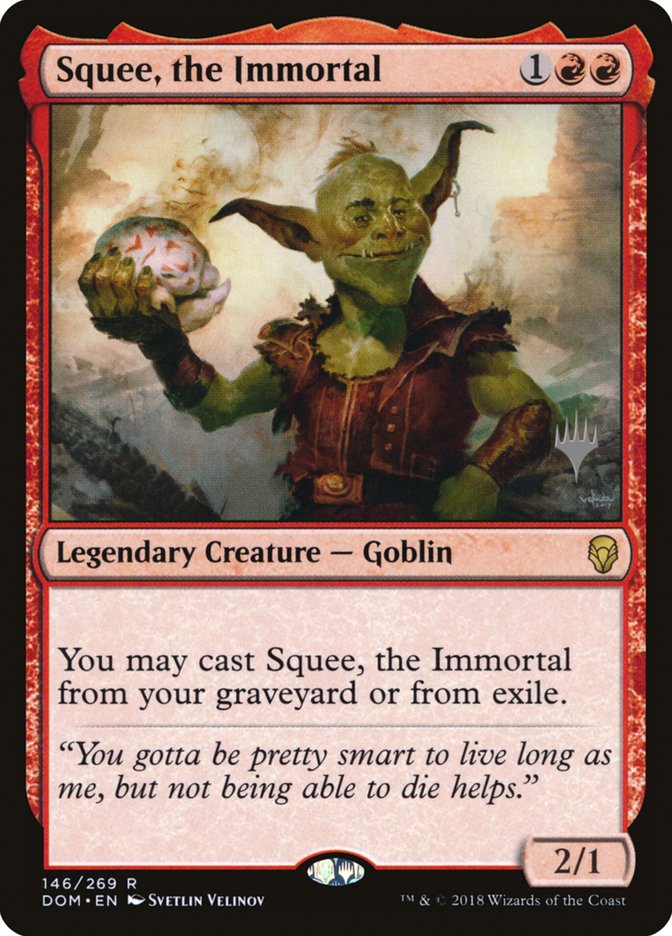 Squee, the Immortal (Promo Pack) [Dominaria Promos]
