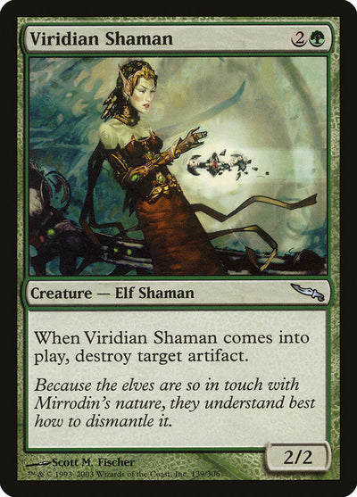 Viridian Shaman (139) (MRD)