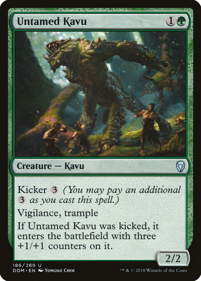 Untamed Kavu (186) (DOM)
