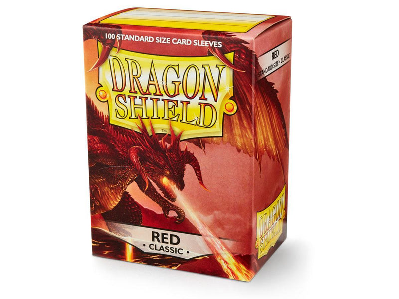 Dragon Shield Classic Sleeve - Red ‘Titanius’ 100ct