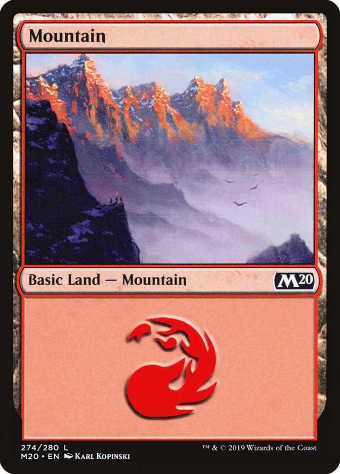 Mountain (274) [Core Set 2020]