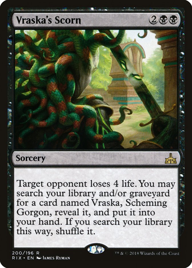 Vraska's Scorn (200) (RIX)
