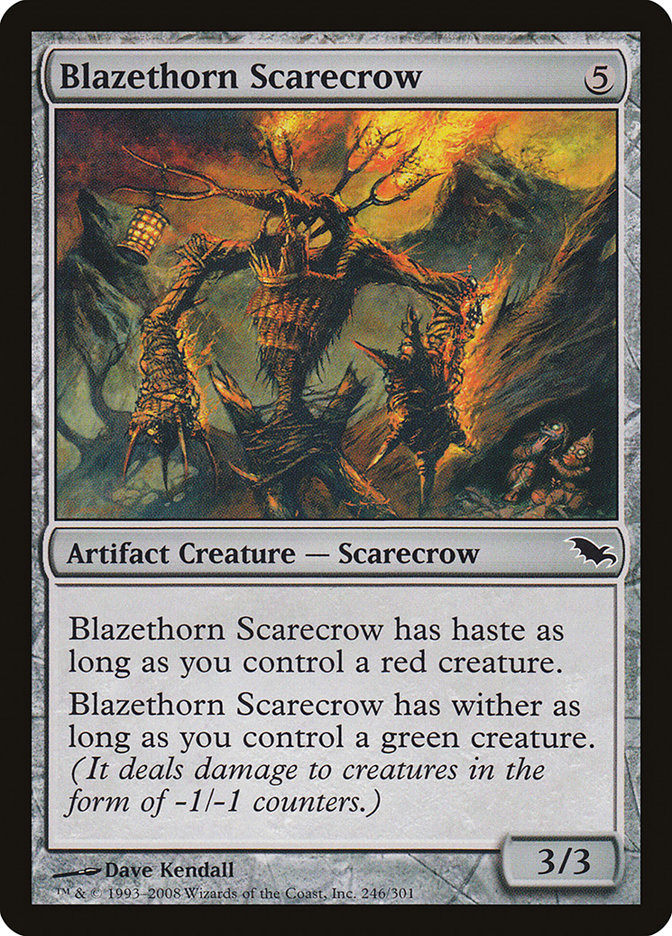 Blazethorn Scarecrow (246) (SHM)