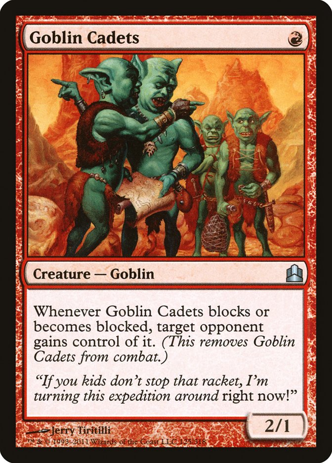 Goblin Cadets (125) (CMD)
