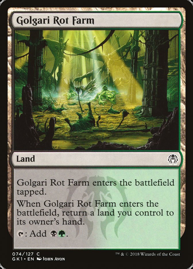 Golgari Rot Farm (74) (GR1)