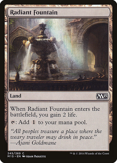 Radiant Fountain (245) (M15)