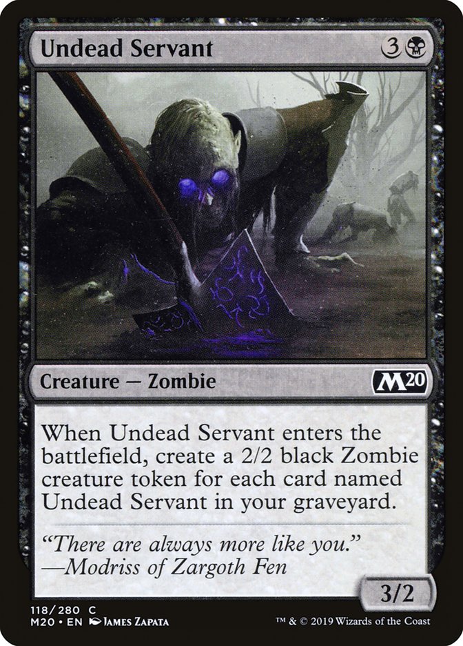 Undead Servant [Core Set 2020]