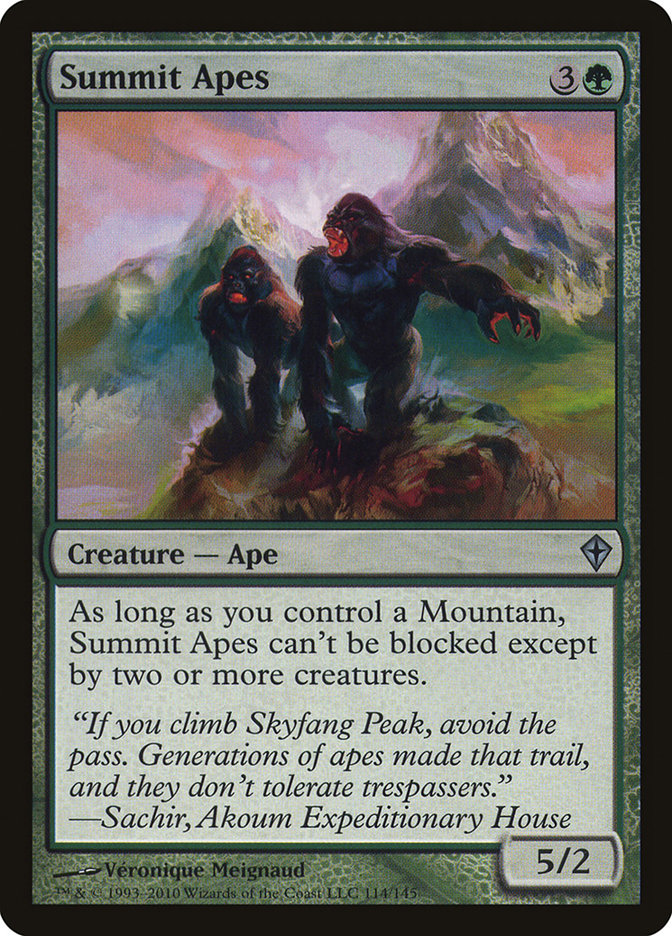 Summit Apes (114) (WWK)