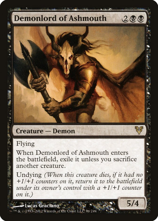 Demonlord of Ashmouth (96) (AVR)