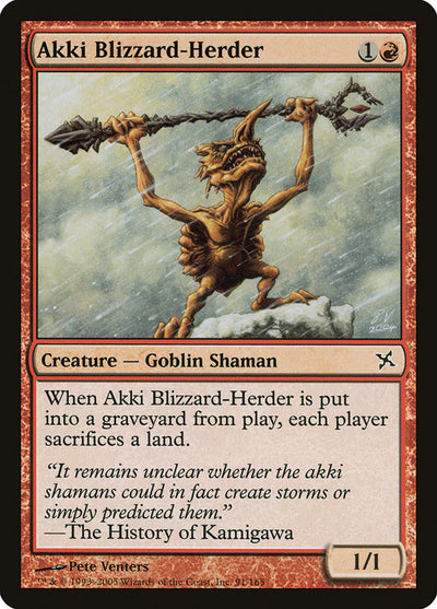 Akki Blizzard-Herder (91) (BOK)