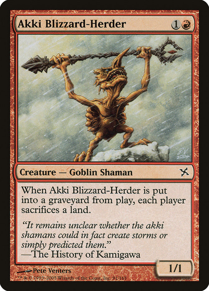 Akki Blizzard-Herder (91) (BOK)