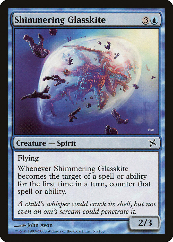 Shimmering Glasskite (51) (BOK)