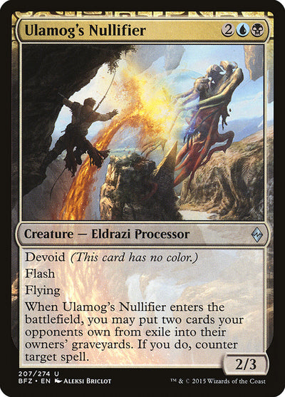 Ulamog's Nullifier (207) (BFZ)