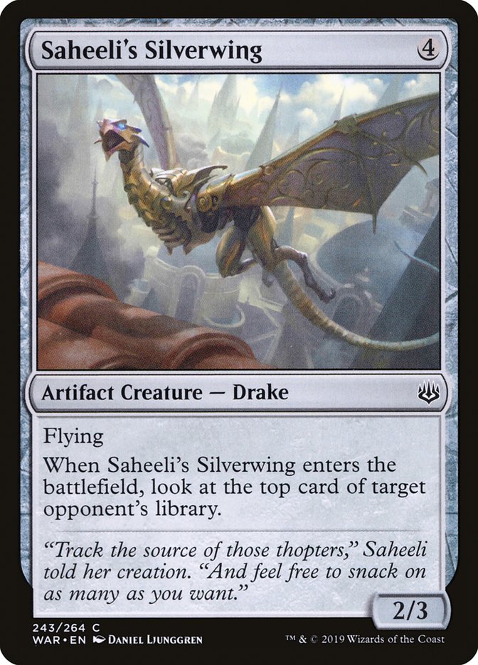 Saheeli's Silverwing (243) (WAR)