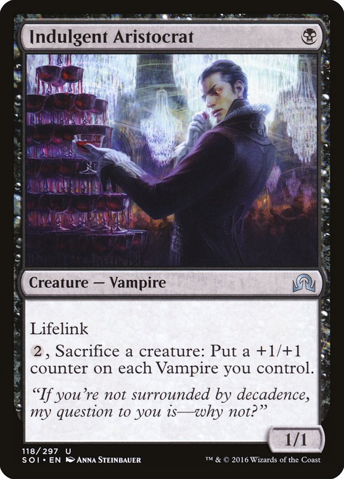 Indulgent Aristocrat (118) (SOI)