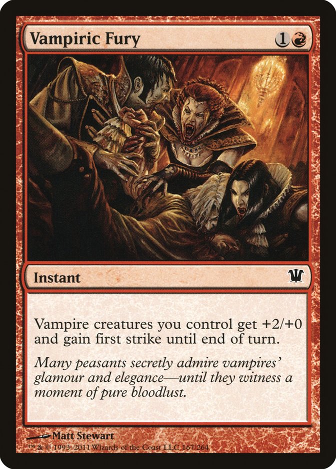 Vampiric Fury (167) (ISD)
