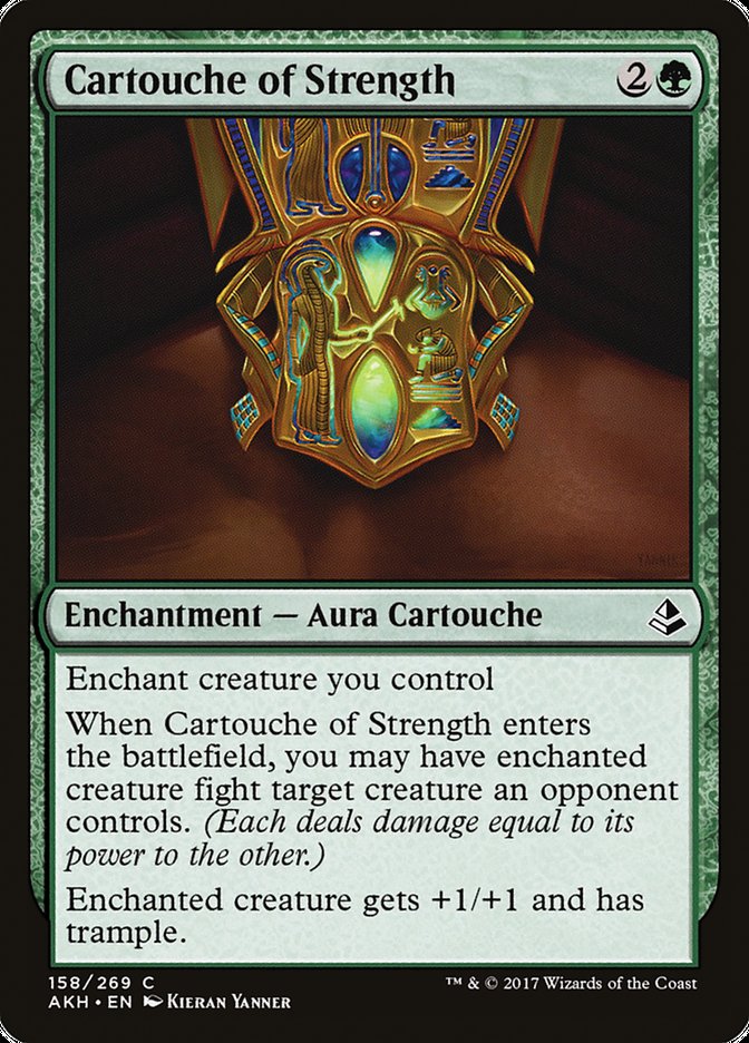 Cartouche of Strength (158) (AKH)