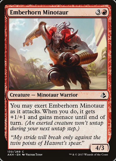 Emberhorn Minotaur (130) (AKH)