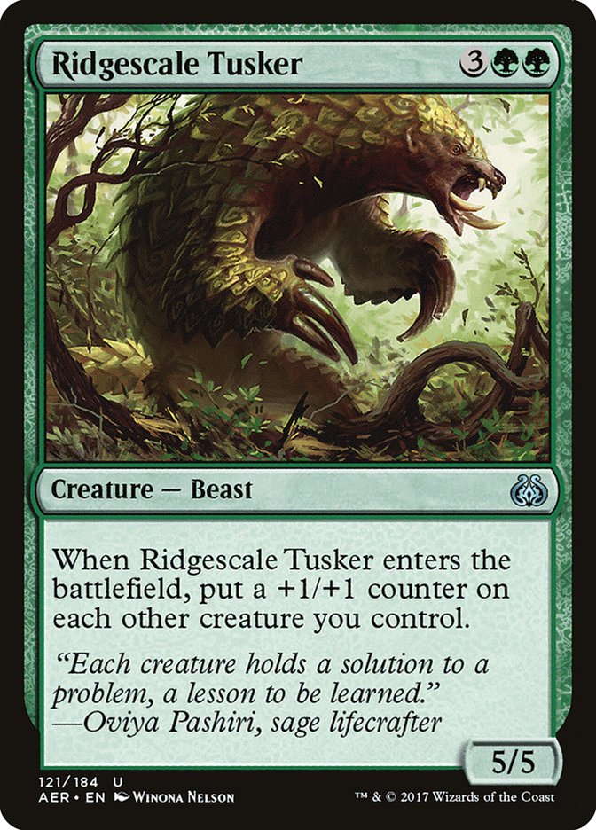Ridgescale Tusker (Aether Revolt) (121)