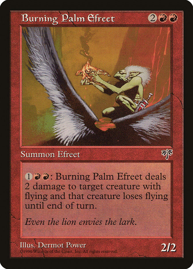 Burning Palm Efreet (MIR)