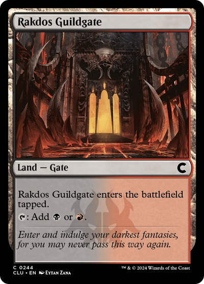 Rakdos Guildgate (244) (CLU)