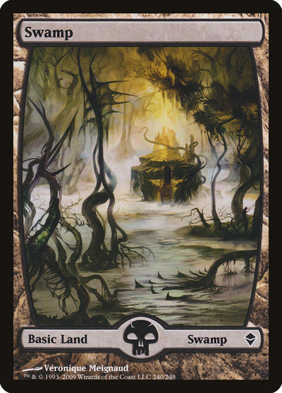 Swamp (240) - Full Art (240) (ZEN)