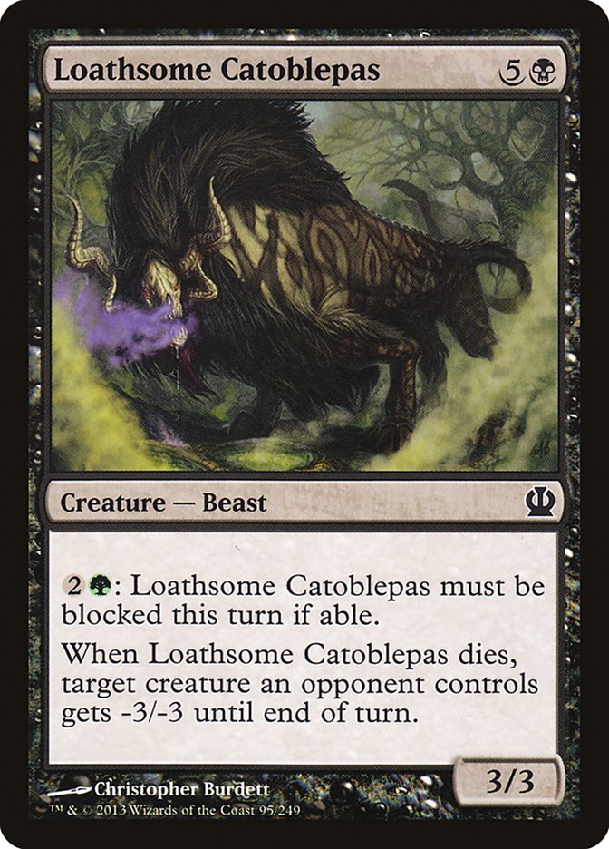 Loathsome Catoblepas (95) (THS)