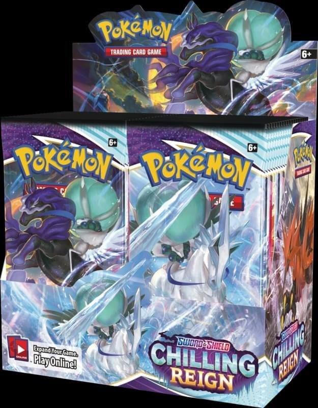 Pokemon Sword & Shield: Chilling Reign Booster Box