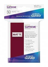 Ultimate Guard Matte Supreme Sleeves 50 Count