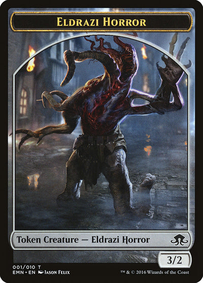 Eldrazi Horror Token (1) (EMN)