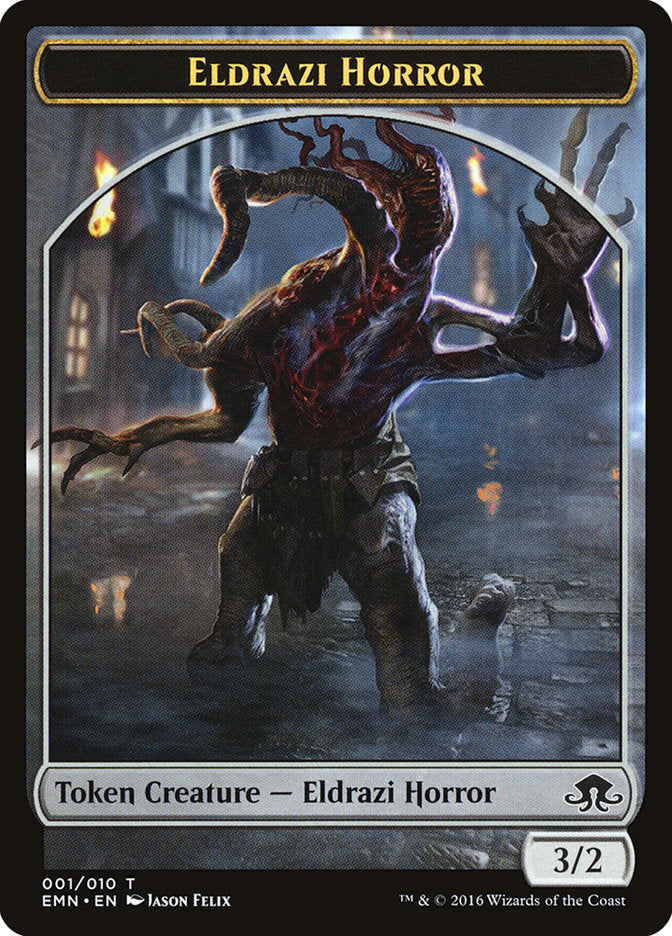 Eldrazi Horror Token (1) (EMN)