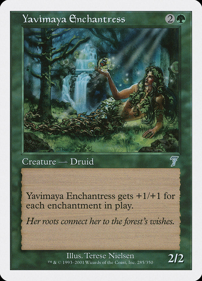 Yavimaya Enchantress [Seventh Edition]